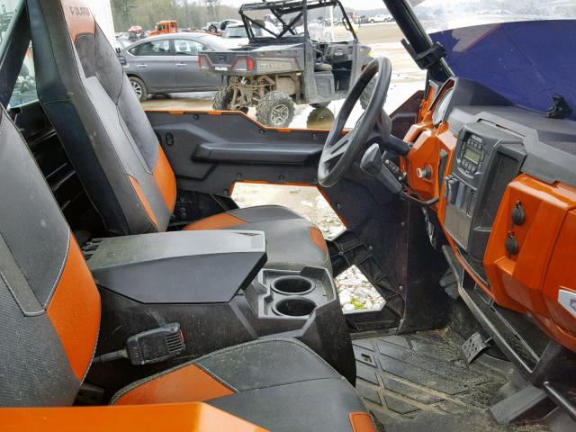 4XAUH9EA4EB923746 - 2014 POLARIS RANGER 900 ORANGE photo 5