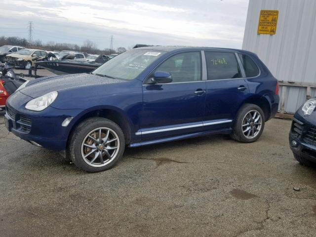 WP1AB29P06LA68248 - 2006 PORSCHE CAYENNE S BLUE photo 9