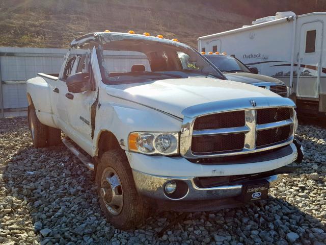 3D7MU48C44G266530 - 2004 DODGE RAM 3500 S WHITE photo 1