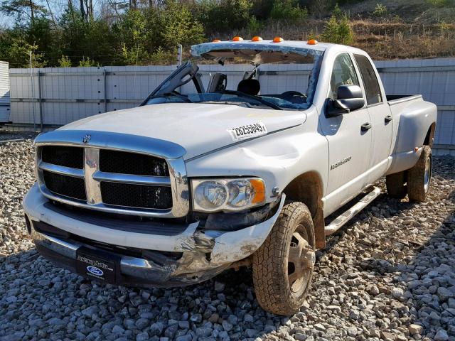 3D7MU48C44G266530 - 2004 DODGE RAM 3500 S WHITE photo 2