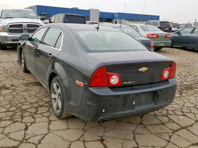 1G1ZC5E11BF287919 - 2011 CHEVROLET MALIBU 1LT 黑色 照片 3