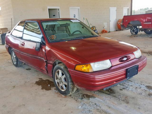 1FASP11JXTW125757 - 1996 FORD ESCORT LX MAROON photo 1