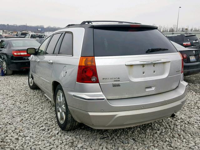 2A8GF78446R619754 - 2006 CHRYSLER PACIFICA L SILVER photo 3