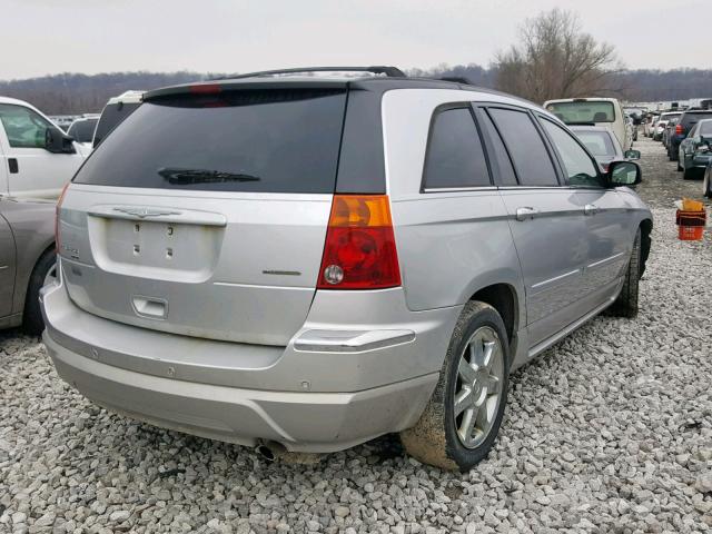 2A8GF78446R619754 - 2006 CHRYSLER PACIFICA L SILVER photo 4