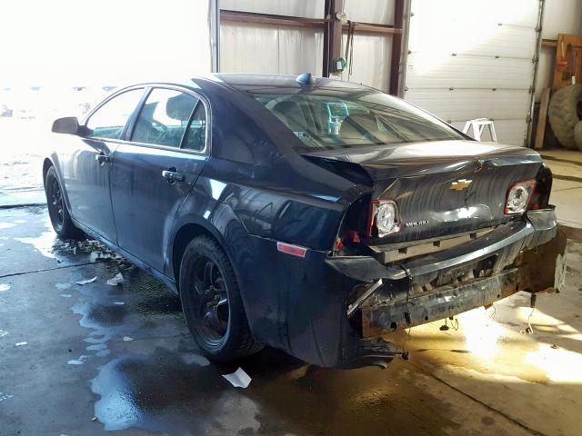 1G1ZB5EU8CF128930 - 2012 CHEVROLET MALIBU LS BLACK photo 3