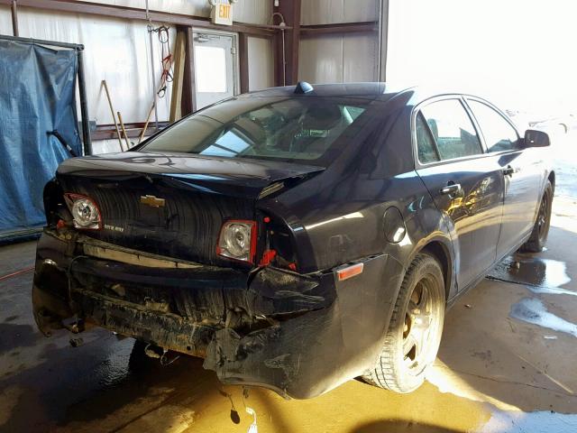 1G1ZB5EU8CF128930 - 2012 CHEVROLET MALIBU LS BLACK photo 4