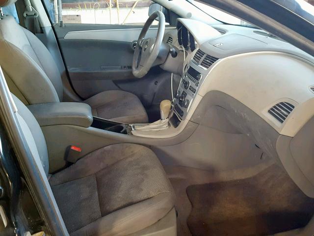1G1ZB5EU8CF128930 - 2012 CHEVROLET MALIBU LS BLACK photo 5