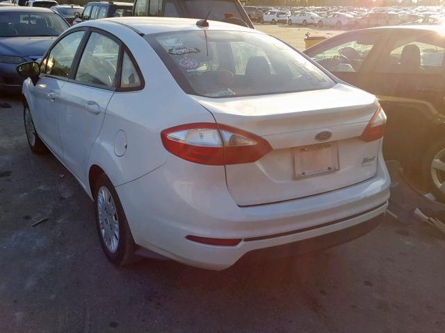 3FADP4AJ1GM148344 - 2016 FORD FIESTA S WHITE photo 3