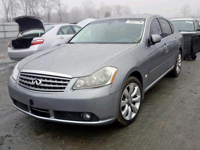 JNKAY01F96M265743 - 2006 INFINITI M35 BASE GRAY photo 2