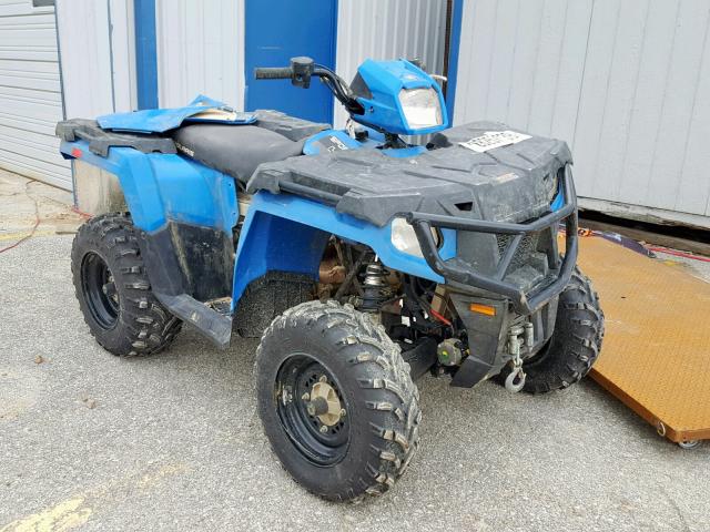 4XASEE507JA237426 - 2018 POLARIS SPORTSMAN BLUE photo 1