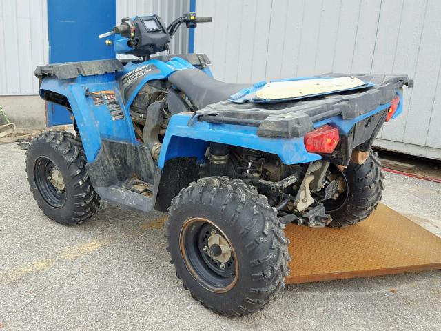 4XASEE507JA237426 - 2018 POLARIS SPORTSMAN BLUE photo 3