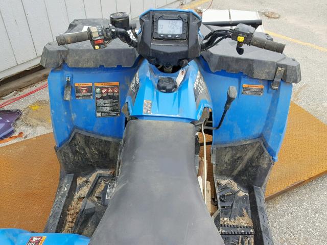 4XASEE507JA237426 - 2018 POLARIS SPORTSMAN BLUE photo 5