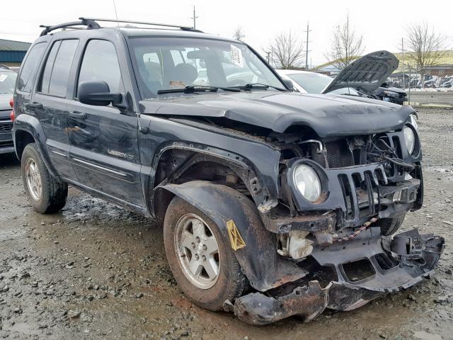 1J4GL58K52W249798 - 2002 JEEP LIBERTY LI BLACK photo 1