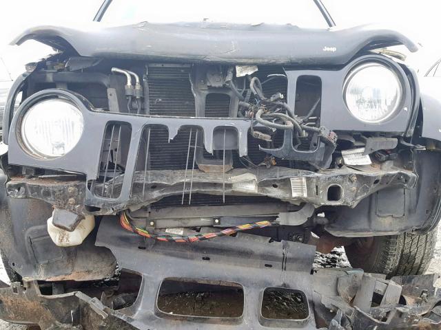 1J4GL58K52W249798 - 2002 JEEP LIBERTY LI BLACK photo 9