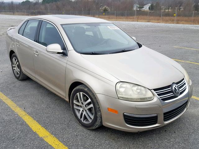 3VWSF71K16M727571 - 2006 VOLKSWAGEN JETTA 2.5 BEIGE photo 1