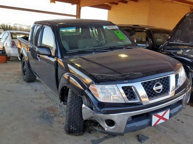 1N6AD0ER0AC419334 - 2010 NISSAN FRONTIER C BLACK photo 1