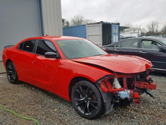 2C3CDXHG8GH139282 - 2016 DODGE CHARGER SX RED photo 1