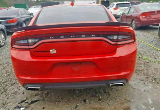 2C3CDXHG8GH139282 - 2016 DODGE CHARGER SX RED photo 9