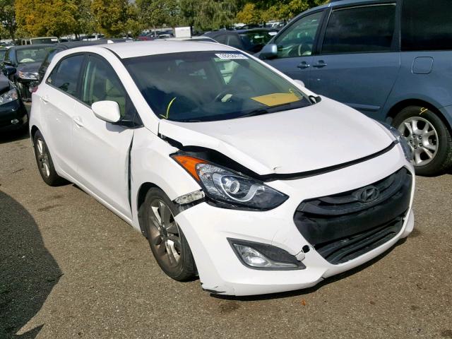 KMHD35LE2DU061132 - 2013 HYUNDAI ELANTRA GT WHITE photo 1