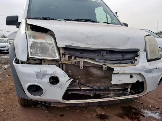 NM0LS7DNXAT014829 - 2010 FORD TRANSIT CO WHITE photo 9