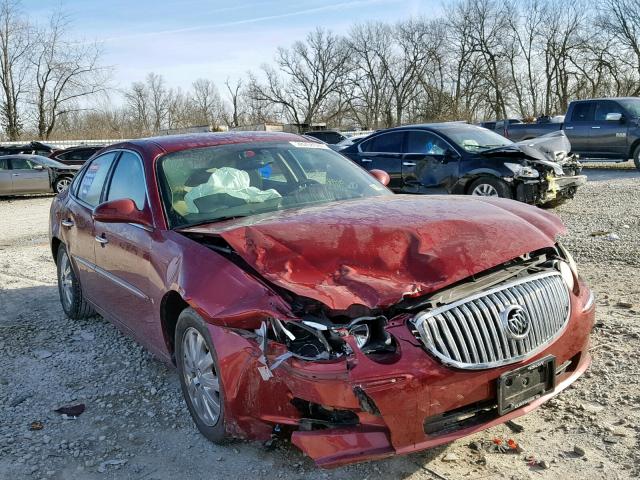 2G4WD582781162348 - 2008 BUICK LACROSSE C RED photo 1