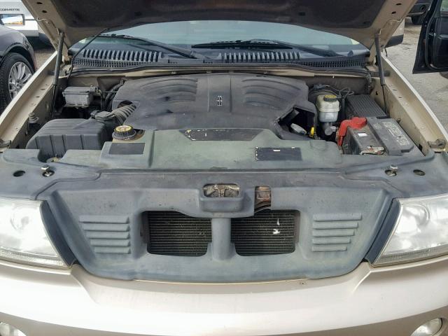 5LMEU68H75ZJ00440 - 2005 LINCOLN AVIATOR 金色 照片 7
