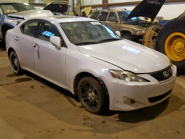 JTHCK262262000699 - 2006 LEXUS IS 250 WHITE photo 1