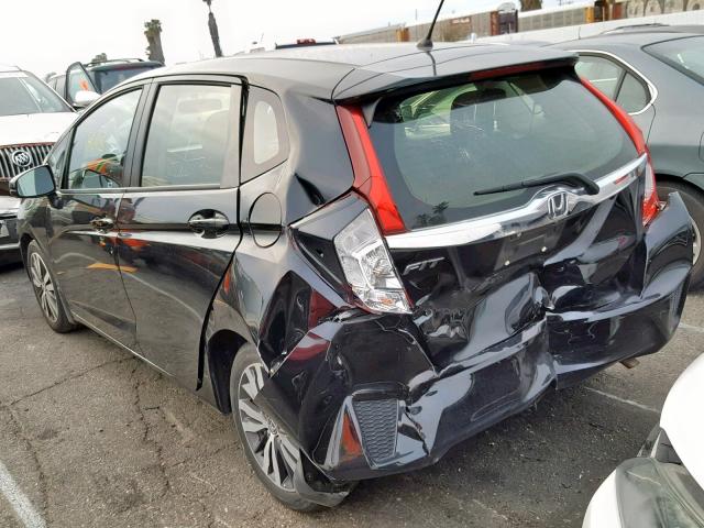 JHMGK5H73GX036840 - 2016 HONDA FIT EX BLACK photo 3