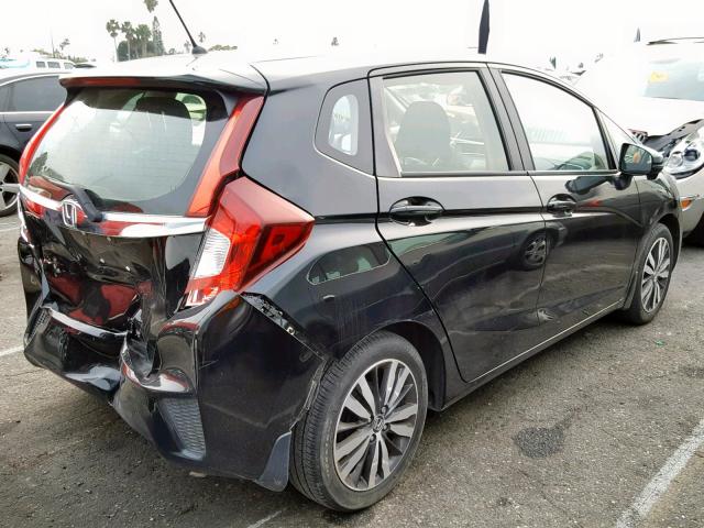 JHMGK5H73GX036840 - 2016 HONDA FIT EX BLACK photo 4