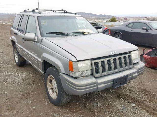 1J4GZ78Y2VC615916 - 1997 JEEP GRAND CHER GRAY photo 1