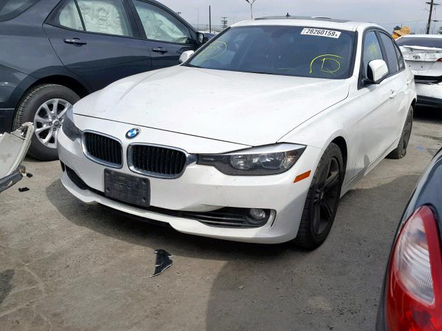 WBA3C1C53DF434740 - 2013 BMW 328 I SULE WHITE photo 2