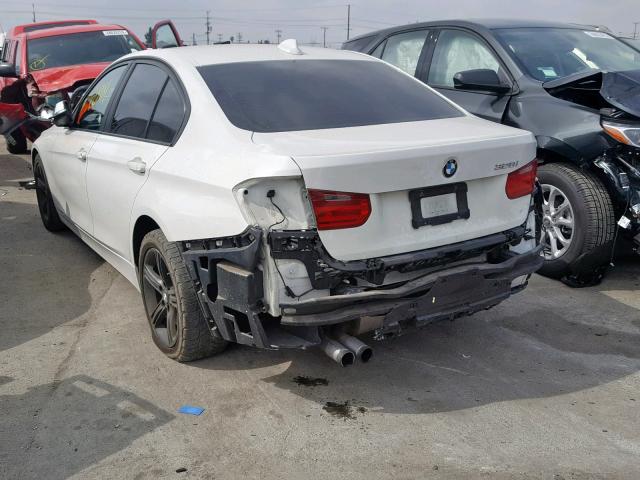 WBA3C1C53DF434740 - 2013 BMW 328 I SULE WHITE photo 3