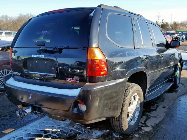 1GKET63M052379340 - 2005 GMC ENVOY DENA BLACK photo 4