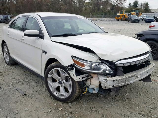 1FAHP2EW8CG125630 - 2012 FORD TAURUS SEL WHITE photo 1