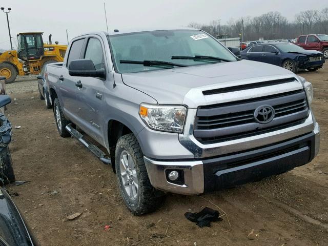 5TFDW5F19EX407780 - 2014 TOYOTA TUNDRA CRE SILVER photo 1