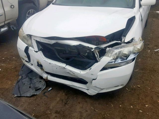 JTNBB46K493050569 - 2009 TOYOTA CAMRY HYBR WHITE photo 7