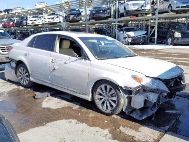 4T1BK3DB8BU428437 - 2011 TOYOTA AVALON BAS WHITE photo 1