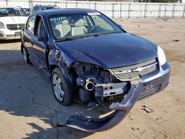 1G1AL55F487101107 - 2008 CHEVROLET COBALT LT BLUE photo 1