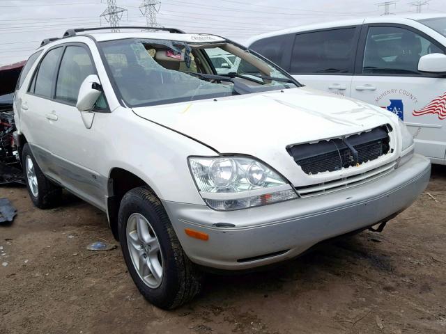 JTJHF10U910232654 - 2001 LEXUS RX 300 WHITE photo 1