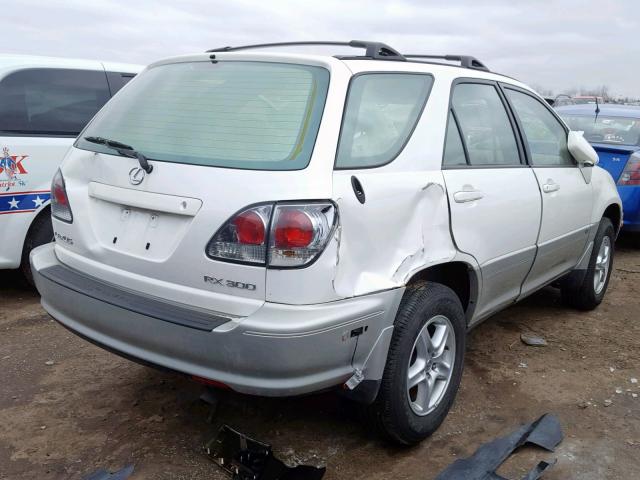 JTJHF10U910232654 - 2001 LEXUS RX 300 WHITE photo 4