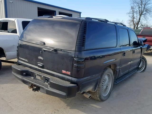 1GKFK66U36J175982 - 2006 GMC YUKON XL D BLACK photo 4