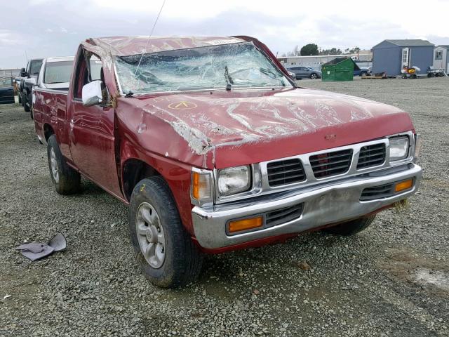 1N6SD11S5TC380939 - 1996 NISSAN TRUCK BASE MAROON photo 1