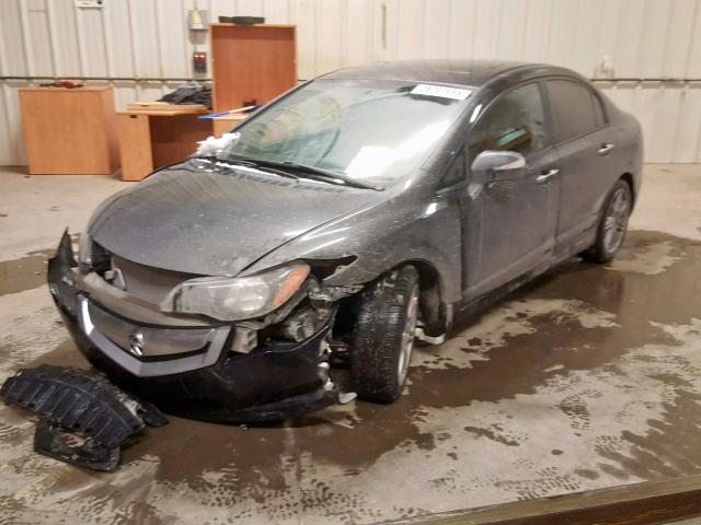 2HHFD5E70AH200758 - 2010 ACURA CSX TECHNO BLACK photo 2