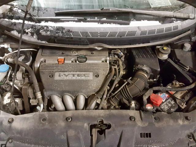 2HHFD5E70AH200758 - 2010 ACURA CSX TECHNO BLACK photo 7