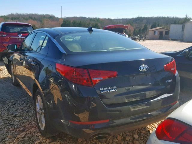 5XXGN4A77DG136309 - 2013 KIA OPTIMA EX BLACK photo 3