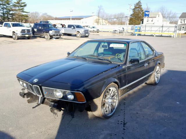 WBAEE1402H2560364 - 1987 BMW M6 BLACK photo 2