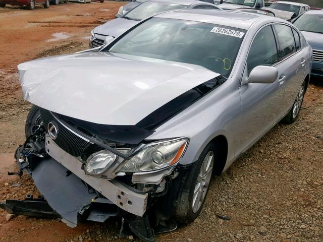 JTHBH96S965040683 - 2006 LEXUS GS GENERAT SILVER photo 2