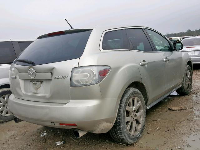 JM3ER29L070139700 - 2007 MAZDA CX-7 SILVER photo 4