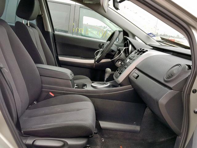 JM3ER29L070139700 - 2007 MAZDA CX-7 SILVER photo 5