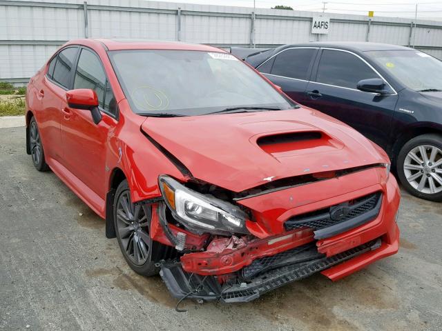 JF1VA1G66F8827293 - 2015 SUBARU WRX LIMITE RED photo 1